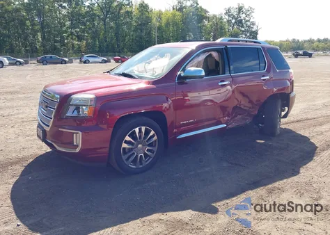 2017 GMC Terrain Denali from USA, damaged, VIN 2GKFLVE31H6246600